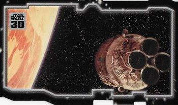 2007 Topps Star Wars 30th Anniversary - Triptych Puzzle Pieces #NNO Escaping Fate 2 Front