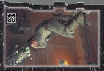 2007 Topps Star Wars 30th Anniversary - Triptych Puzzle Pieces #NNO Escaping Fate 3 Front