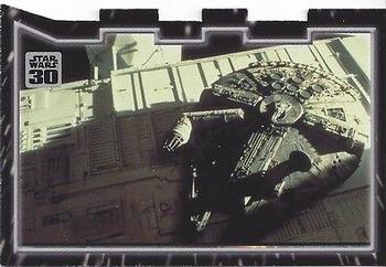 2007 Topps Star Wars 30th Anniversary - Triptych Puzzle Pieces #NNO Hidden in Plain Sight 3 Front
