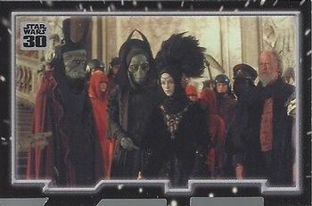 2007 Topps Star Wars 30th Anniversary - Triptych Puzzle Pieces #NNO Imprisonment 1 Front