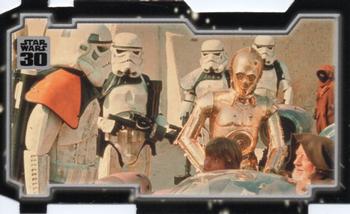 2007 Topps Star Wars 30th Anniversary - Triptych Puzzle Pieces #NNO The Power of the Force 2 Front