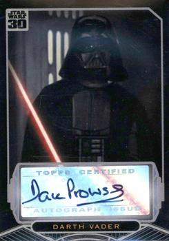 2007 Topps Star Wars 30th Anniversary - Autographs #NNO David Prowse Front