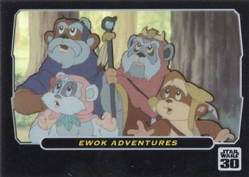 2007 Topps Star Wars 30th Anniversary - Animation Cels #4 Ewok Adventures Front