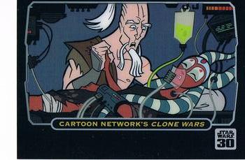 2007 Topps Star Wars 30th Anniversary - Animation Cels #5 Cartoon Network's Clone Wars Front