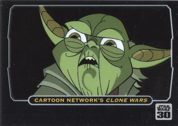 2007 Topps Star Wars 30th Anniversary - Animation Cels #7 Cartoon Network's Clone Wars Front