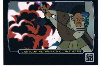 2007 Topps Star Wars 30th Anniversary - Animation Cels #8 Cartoon Network's Clone Wars Front