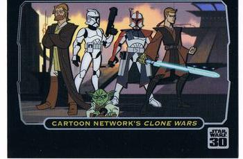 2007 Topps Star Wars 30th Anniversary - Animation Cels #9 Cartoon Network's Clone Wars Front