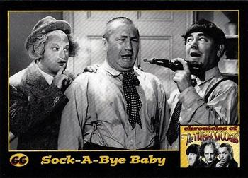 2014 RRParks Chronicles of the Three Stooges #66 Sock-A-Bye Baby Front