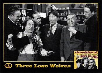 2014 RRParks Chronicles of the Three Stooges #93 Three Loan Wolves Front