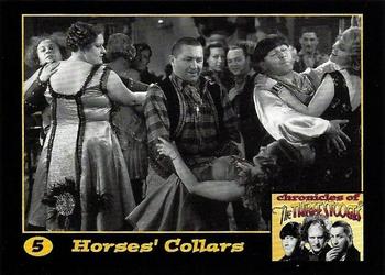 2014 RRParks Chronicles of the Three Stooges #5 Horses' Collars Front