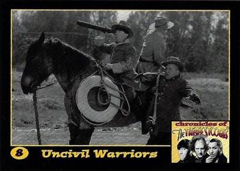2014 RRParks Chronicles of the Three Stooges #8 Uncivil Warriors Front