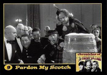 2014 RRParks Chronicles of the Three Stooges #9 Pardon My Scotch Front