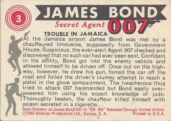 1965 Philadelphia James Bond #3 Trouble In Jamaica Back