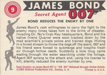 1965 Philadelphia James Bond #9 Bond Reduces The Enemy By One Back