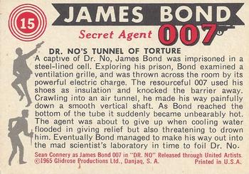 1965 Philadelphia James Bond #15 Dr. No's Tunnel Of Torture Back