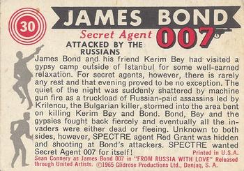 1965 Philadelphia James Bond #30 Attacked By The Russians Back