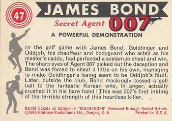 1965 Philadelphia James Bond #47 A Powerful Demonstration Back