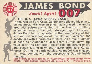 1965 Philadelphia James Bond #57 The U.S. Army Strikes Back! Back