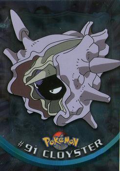 2000 Topps Pokemon TV Animation Edition Series 2 - Foil #91 Cloyster Front