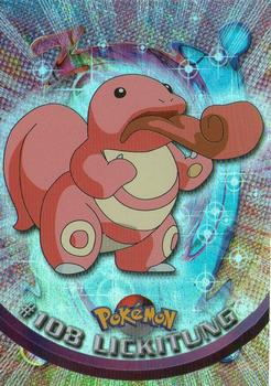 2000 Topps Pokemon TV Animation Edition Series 2 - Foil #108 Lickitung Front