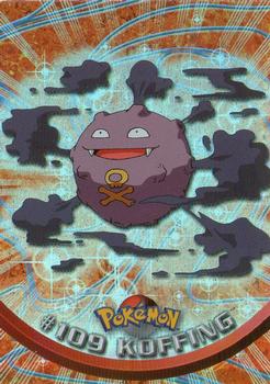 2000 Topps Pokemon TV Animation Edition Series 2 - Foil #109 Koffing Front