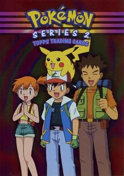 2000 Topps Pokemon TV Animation Edition Series 2 - Foil #NNO Checklist Front