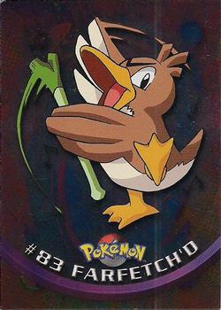 2000 Topps Pokemon TV Animation Edition Series 2 - Foil #83 Farfetch'd Front