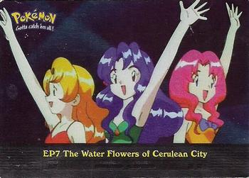 2000 Topps Pokemon TV Animation Edition Series 2 - Foil #EP7 The Water Flowers of Cerulean City Front