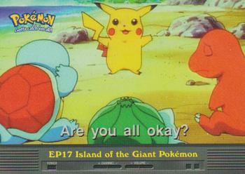 2000 Topps Pokemon TV Animation Edition Series 2 - Foil #EP17 Island of the Giant Pokémon Front