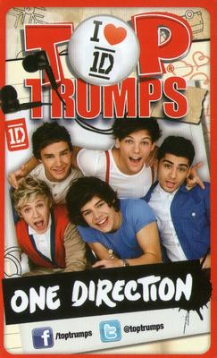 2013 Top Trumps One Direction The Journey So Far #NNO Harry Back