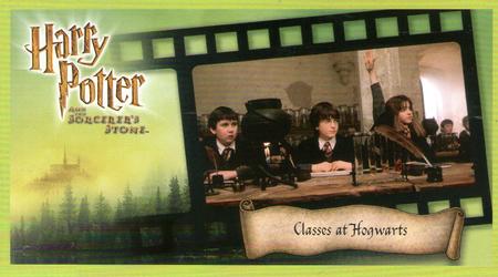 2001 Wizards Harry Potter and the Sorcerer's Stone #6 Classes at Hogwarts Front