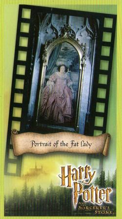 2001 Wizards Harry Potter and the Sorcerer's Stone #31 Portrait of the Fat Lady Front