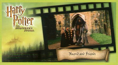 2001 Wizards Harry Potter and the Sorcerer's Stone #54 Hagrid and Friends Front