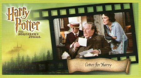 2001 Wizards Harry Potter and the Sorcerer's Stone #66 Letter for Harry Front