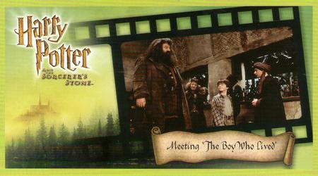 2001 Wizards Harry Potter and the Sorcerer's Stone #69 Meeting 'The Boy Who Lived' Front