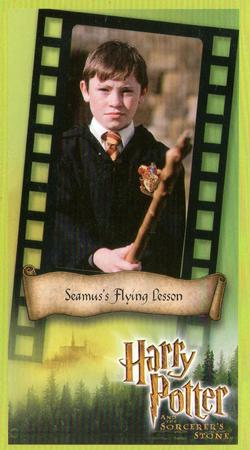 2001 Wizards Harry Potter and the Sorcerer's Stone #76 Seamus's Flying Lesson Front
