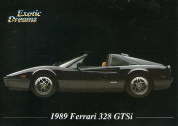1992 All Sports Marketing Exotic Dreams #3 1989 Ferrari 328 GTSi Front