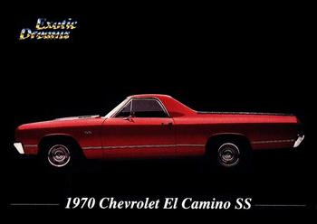 1992 All Sports Marketing Exotic Dreams #4 1970 Chevrolet El Camino SS Front