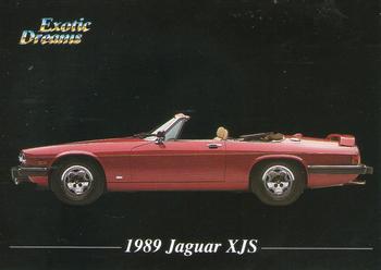 1992 All Sports Marketing Exotic Dreams #8 1989 Jaguar XJS Front