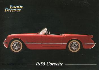1992 All Sports Marketing Exotic Dreams #68 1955 Corvette Front