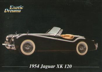 1992 All Sports Marketing Exotic Dreams #69 1954 Jaguar XK 120 Front