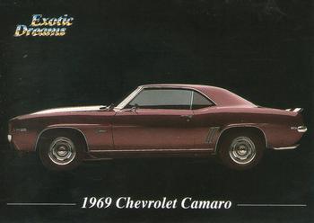1992 All Sports Marketing Exotic Dreams #71 1969 Chevrolet Camaro Front