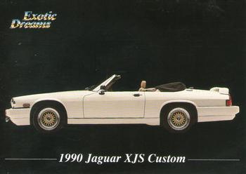 1992 All Sports Marketing Exotic Dreams #72 1990 Jaguar XJS Custom Front