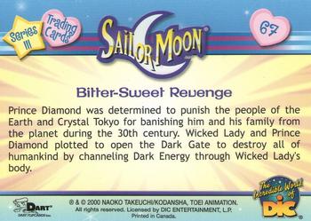 2000 Dart Sailor Moon Series 3 #67 Bitter-Sweet Revenge Back
