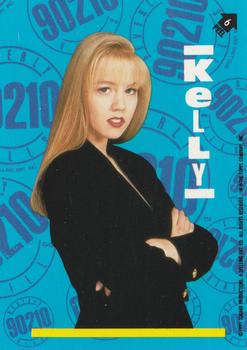 1991 Topps Beverly Hills 90210 - Stickers #6 Kelly Front