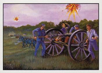 1986 De-lish-us Civil War Scenes 125th Anniversary #22 Gettysburg Front
