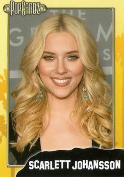 2008 PopCardz #4 Scarlett Johansson Front