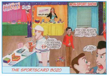 1993 Butthedz Spoofy Tunes #22 The Sportscard Bozo Front