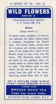 1964 Brooke Bond Wild Flowers Series 3 #13 Bugle Back
