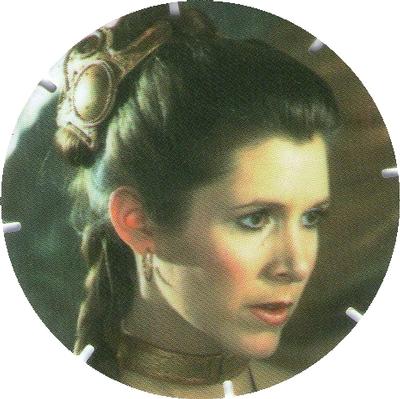 1996 Walkers Star Wars Trilogy Special Edition Tazo's #30 Princess Leia Front